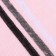 Bloss ribbon with a stitch, 10 mm × 50 m, color gray color