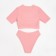 Separate Minaku swimsuit with top, pink color, size 42