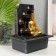 The desktop fountain from the network, backlight "Buddha in gold at the wall with waterfall" 23x17.5x28 cm