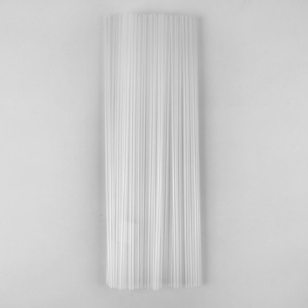 A tube for balls, flags and sugar wool, 50 cm D 8 mm transparent-1