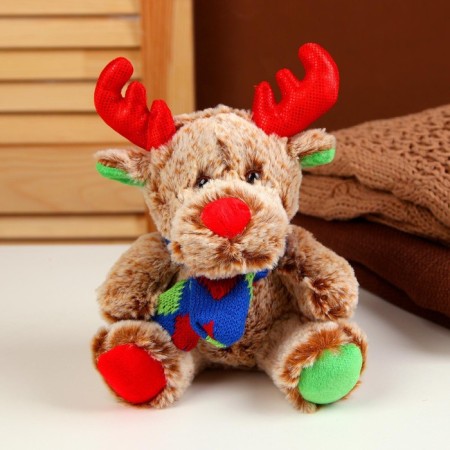 Soft toy "Deer", 15 cm, colorful color-2
