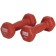 Neoprene dumbbells Citizen CDB 0010, 2 pcs 1 kg, red color