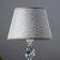 Table lamp 16715/1br E27 40W chromium/brown 22.5x22.5x36 cm Risalux