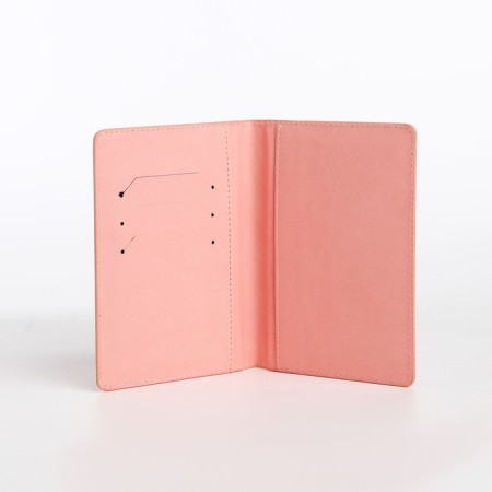 Cover for passport, pink color-5