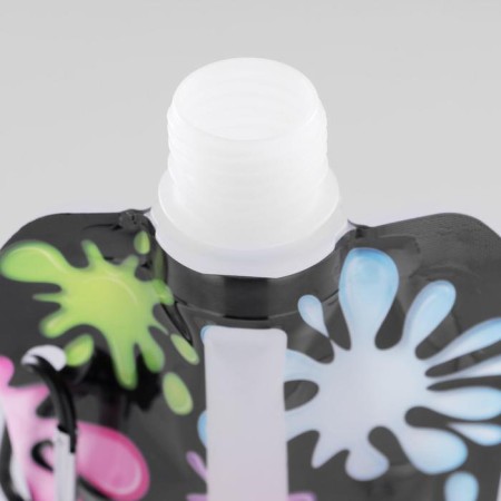 Water flask, 400 ml, "juicy colors", 28 x 11 cm, mix-3