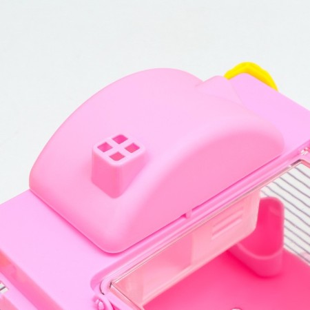 The cage for rodents "Pigzon", 31 x 24 x 30 cm, pink-4