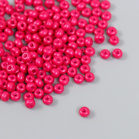 Glass beads 6/0 "Burgundy" 15 grams