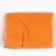 Loskot for needlework, plush, orange, 50 × 50 cm
