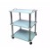 Cosmetological trolley, size 65 × 45 × 35 cm, blue color