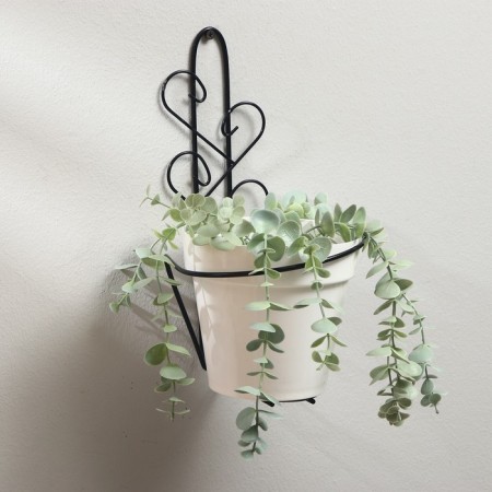 Suspension for the pots Wall "pattern", d = 16 cm, black-3