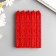 Surgut for printing "Red" mix set 5 pcs 9x1x1 cm