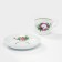 Tea couple 250 ml, saucer 15 cm, "peony"