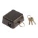 Castle with a hinged garage tundra, 80 mm, 3 keys.