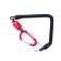 Magnetic retriever Namazu Magnet Lock, cylinder, red