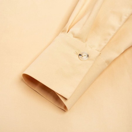 Women's shirt minku: casual collection beige color, river 48-7