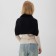 Female Minaku scarf, black color, One size