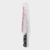 Knife Santoku Kitchen shade "Kronos", blade 17 cm, black color