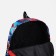 School backpack from lightning textiles, external pocket, blue/red color