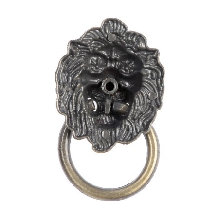 Furniture handle Lion, bronze-2