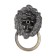 Furniture handle Lion, bronze