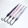 Umbrella - a semiautomatic “peonies” cane, Eponge, 8 spokes, r = 51 cm, color mix