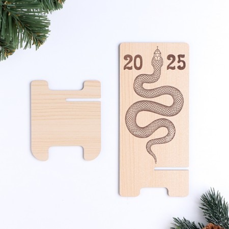 Stand for the phone "Snake 2025", 7 x 15.5 x 8 cm-3
