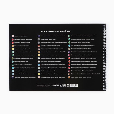 Album for drawing 40 sheets on the A4 spring "September 1: Blue Machine"-4