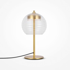 Luminaire desktop Maytoni P060TL-L12BSK1, LED, 8W, 4.7x2.5x37.8 cm, 100lm, brass color