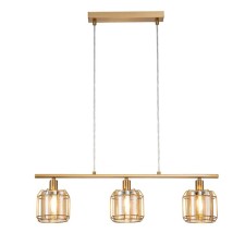 Suspension lamp 1x40W E14, size 70x13.1x120 cm