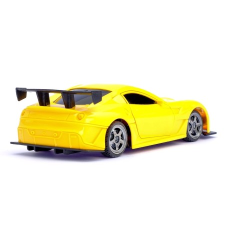 Radio -controlled "Sports" machine, doors and hood open, 1:22, works from batteries, mix-2