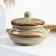 Ceramic pot for baking "Tandy" 0.5l / 13x9.5cm, mint