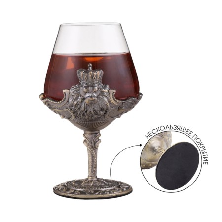Cognac glass "Leo", 550 ml, bronze-1