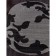 Oval Merinos Platinum carpet, size 200x300 cm, color Gray-Black