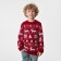 New Year. Knitted children's kaftan "New Year" size 34, (122-128 cm)