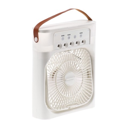 LOF-06 portable fan, with a moisturizer function, 3 speeds, USB power, white-1