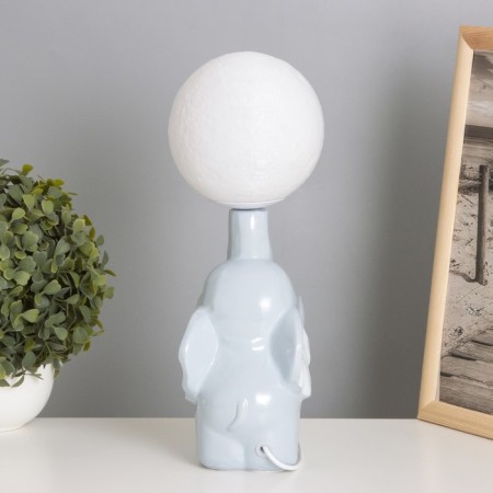 Table lamp "Elephant" 1x40W E14 gray 12.5x12.5x31cm-5