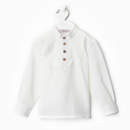 Shirt for a boy minku color white, height 110-11