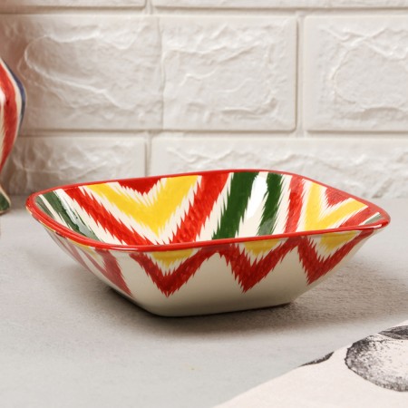 Salennik Rishtan ceramics "Atlas", 17 cm,