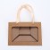 Gift package with a wide bottom and window 20 × 14 × 13.2 cm, craft