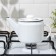 Kettle, 1 l, without decolleys, induction, white color