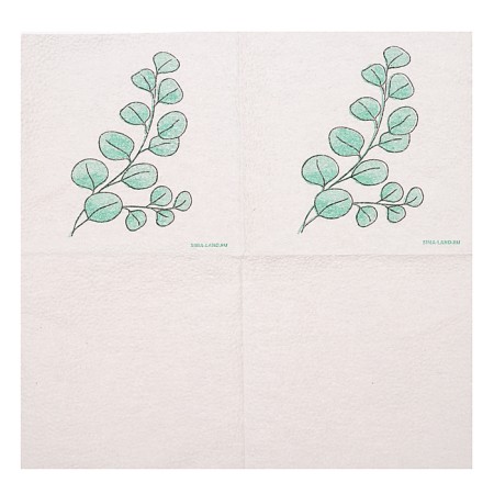 Napkins single -layer "eco" eucalyptus 24x24 cm, set of 20 pcs.-7