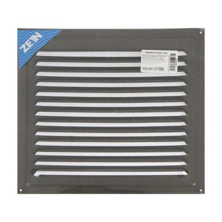 Ventilation grate Zein luxury RM3030Z, 300 x 300 mm, with a grid, metal, gold-7