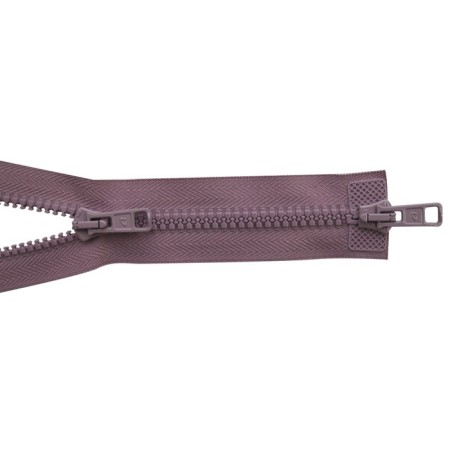 Tractor Lightning T10 (6 mm), two locks, length 70 cm, dusty dark rose-1