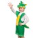 Green Dragon suit, plush: hat, semi-combines, 3-6 years old, height 92-122 cm