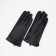 Female gloves, size 8.5, with insulation, black color
