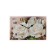 Carty clock is wall-mounted, interior "roses", silent, 30 x 20 cm