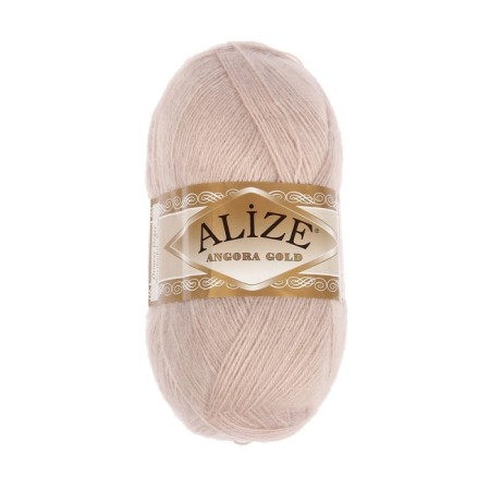 Yarn "Angora Gold" 20% wool, 80% acrylic 550m/100g (506 vdzh)-1