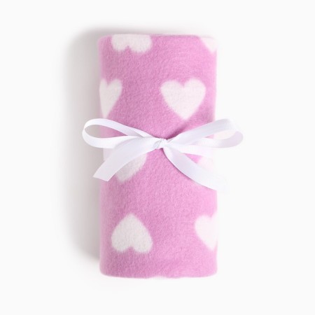 Set of gift "Heart" blanket and accessories-1