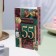 Postcard "Happy Anniversary! 55" Glitter, Congrev, Burgundy Bourland, 19 x 29 cm