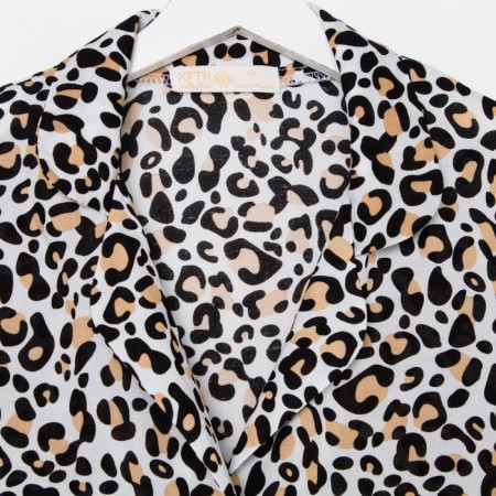 Pajamas (shorts, jacket) KAFTAN, White, p. 48-50-7